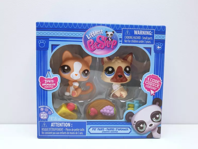FIGURKI LITTLEST PET SHOP PAIRS 2PAK KOT I PIES
