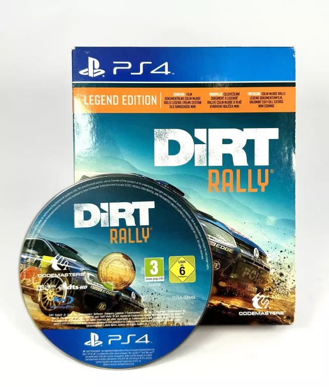 GRA DIRT RALLY LEGEND EDITION PS4