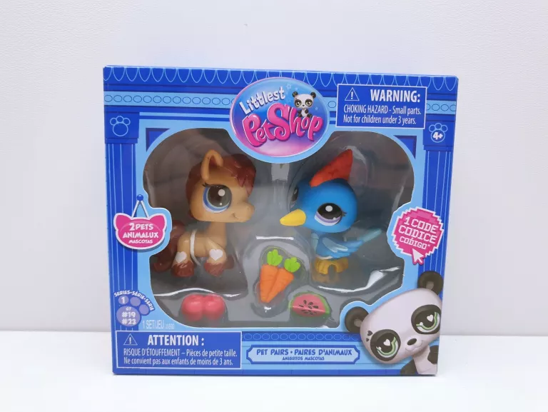 FIGURKI LITTLEST PET SHOP PAIRS 2PAK KOŃ