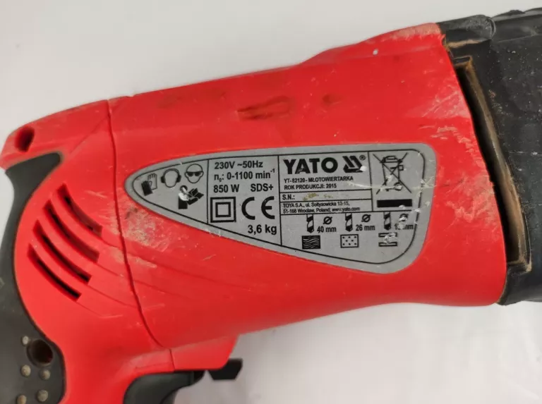 MŁOTOWIERTARKA YATO YT-82120 2015 WALIZKA
