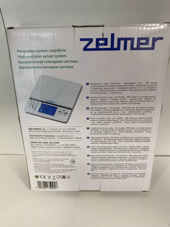 WAGA KUCHENNA ZELMER ZKS1500N