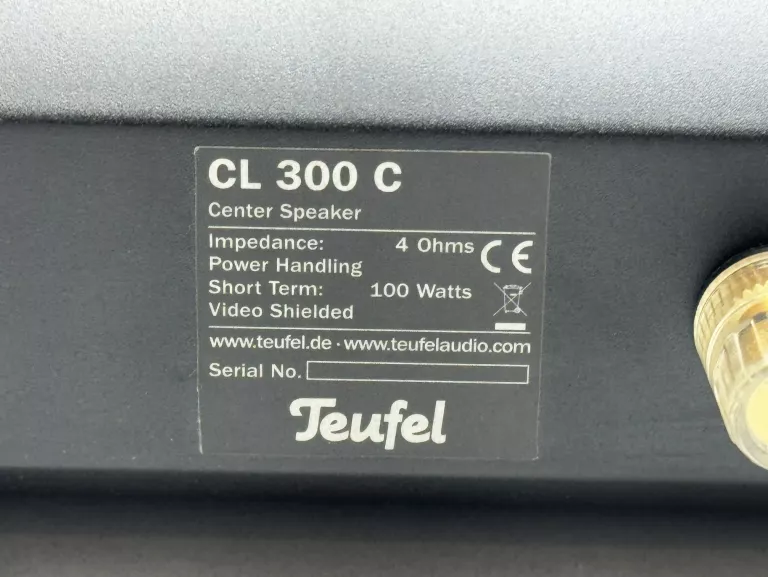 SUBWOOFER AKTYWNY TEUFEL US 6110/1 Z GŁOŚNIKAMI