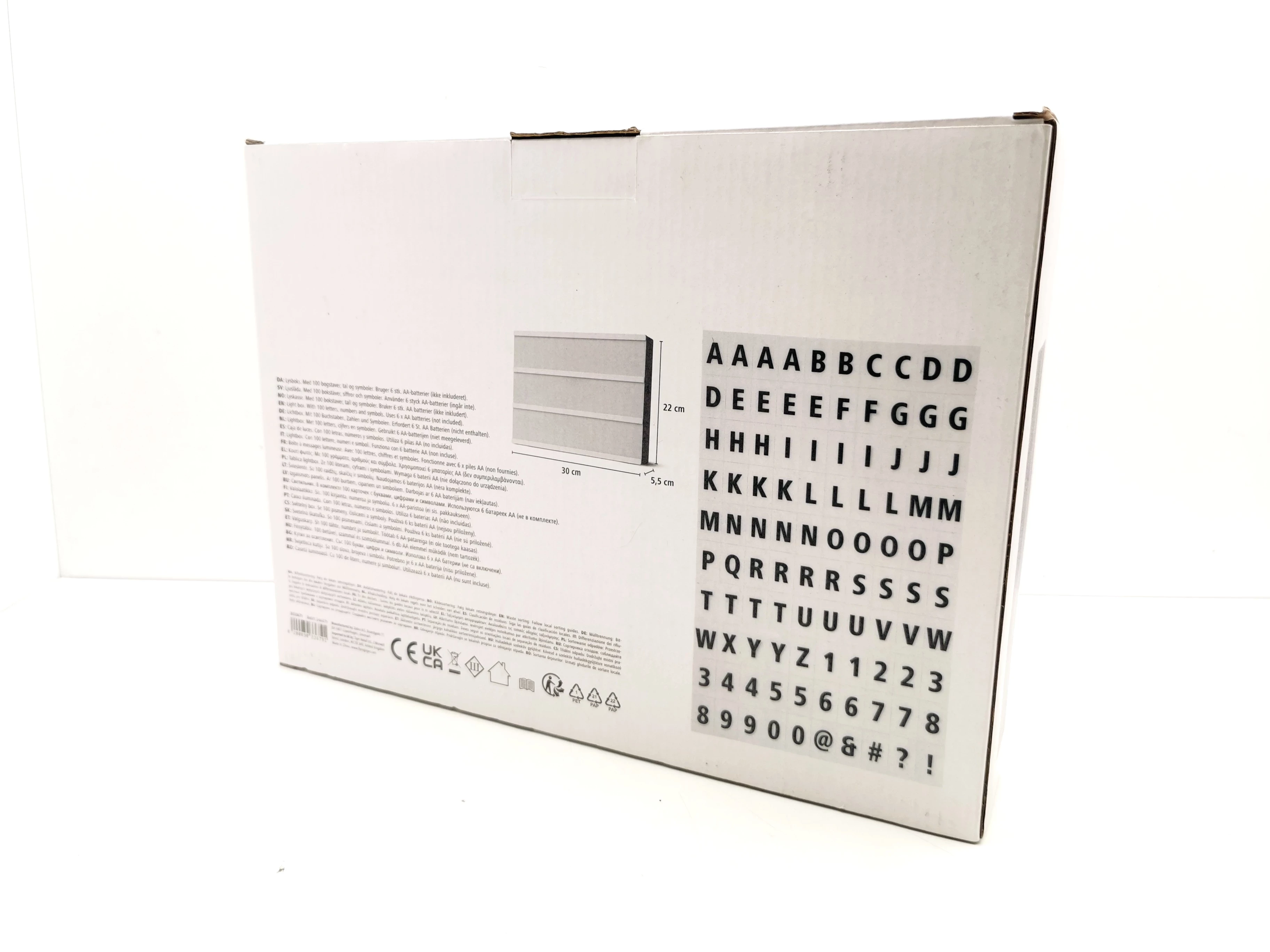 lightbox-tablica-tiger-ean-gtin-0628055260066