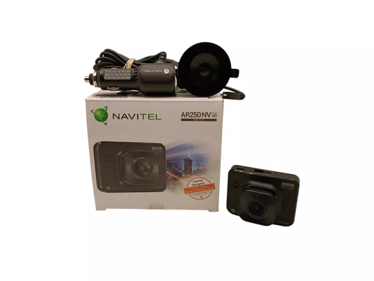 WIDEOREJESTRATOR NAVITEL AR250 NV FULL HD KOMPLET Z KARTĄ PAMIĘCI