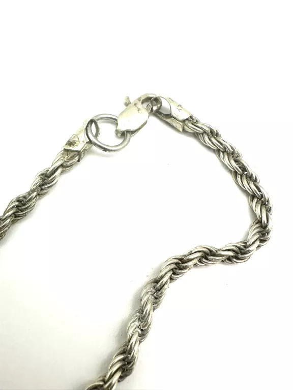 SREBRNY ŁAŃCUSZEK 925 18,47G