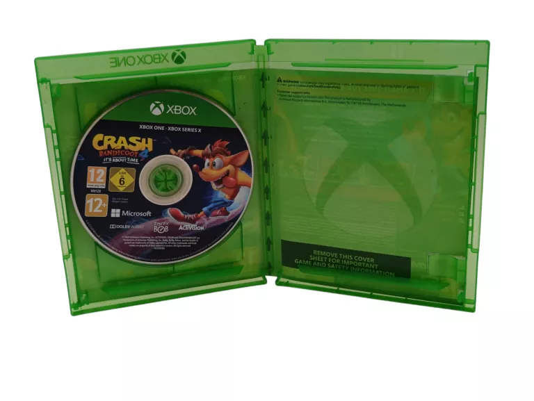 CRASH BANDICOOT 4: NAJWYŻSZY CZAS XBOX ONE/X