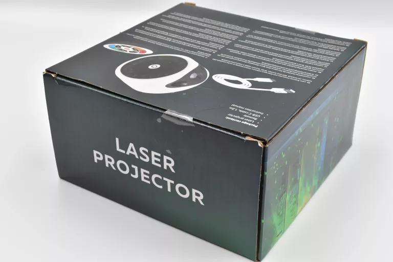 PROJEKTOR LASEROWY RGB Z PILOTEM DEEP SPACE AMBIANCE