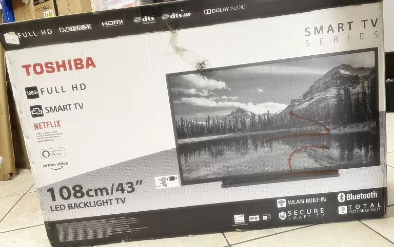 TELEWIZOR TOSHIBA FULL HD 108CM/43''