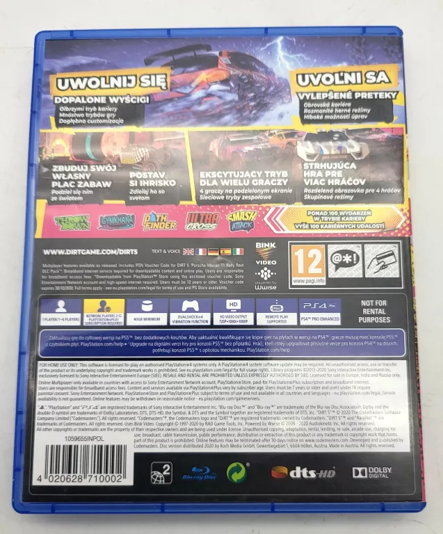 GRA PS4 DIRT 5