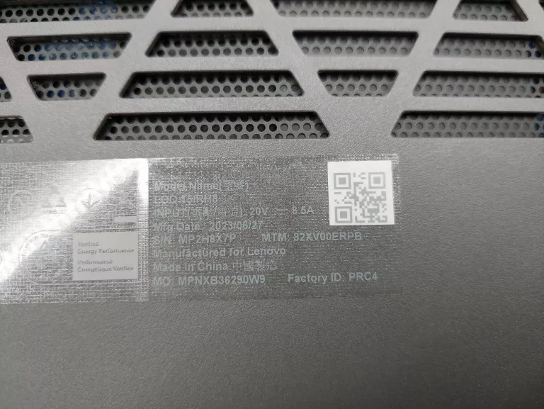 LAPTOP LENOVO LOQ I5-13420H/16GB RAM/500GB SSD GWARANCJA 25.09.2024R.