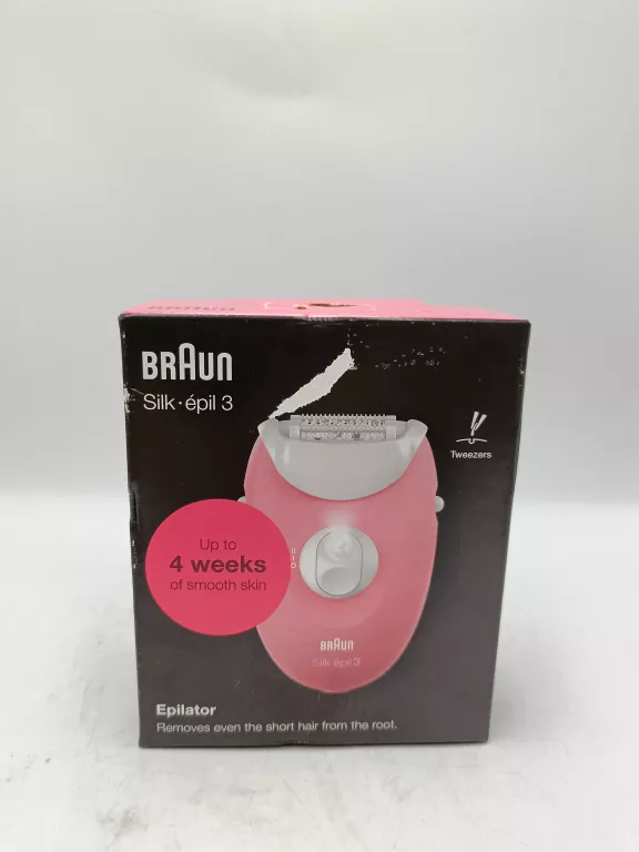 DEPILATOR BRAUN SILK-ÉPIL 3 3-176 KOMPLET