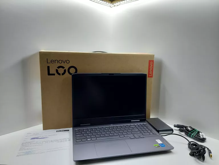 LAPTOP LENOVO LOQ I5-13420H/16GB RAM/500GB SSD GWARANCJA 25.09.2024R.