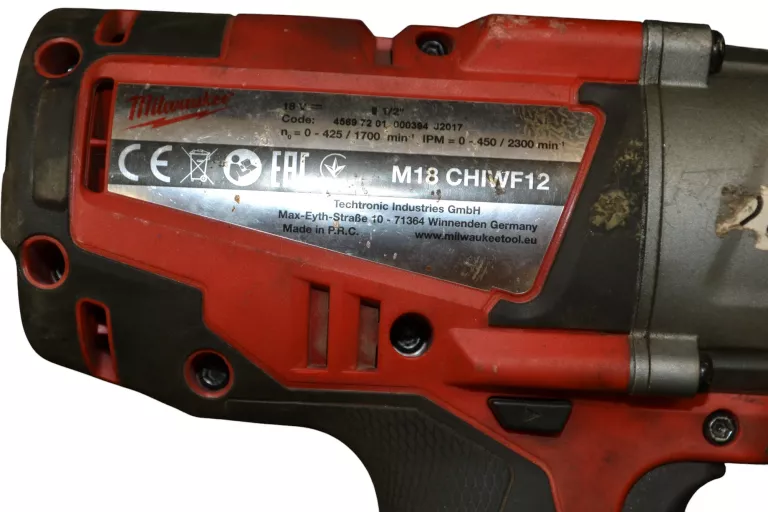 KLUCZ UDAROWY MILWAUKEE M18 CHIWF12 +WALIZKA SUPER STAN