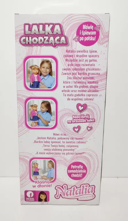 LALKA NATALIA CHODZI MÓWI ŚPIEWA