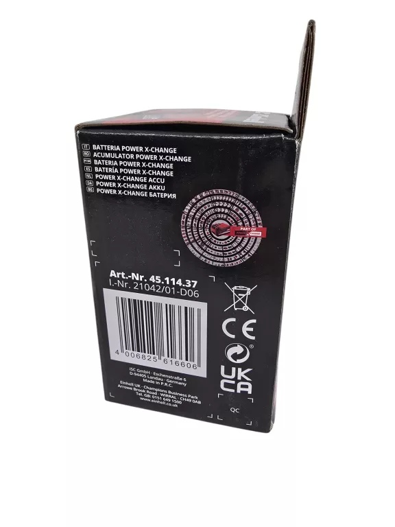 AKUMULATOR 18 V EINHELL 5,2AH 70 A POWER-X-CHANGE