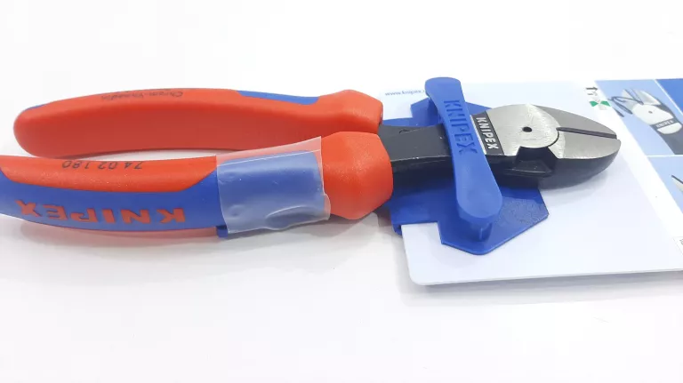 KNIPEX SZCZYPCE TNĄCE BOCZNE 180 MM 74 02 180