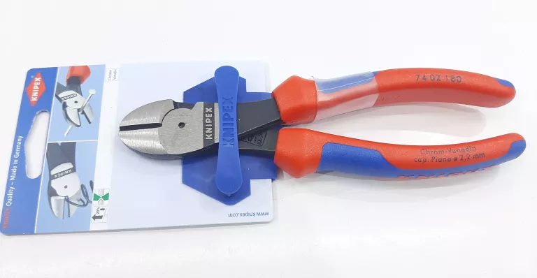 KNIPEX SZCZYPCE TNĄCE BOCZNE 180 MM 74 02 180