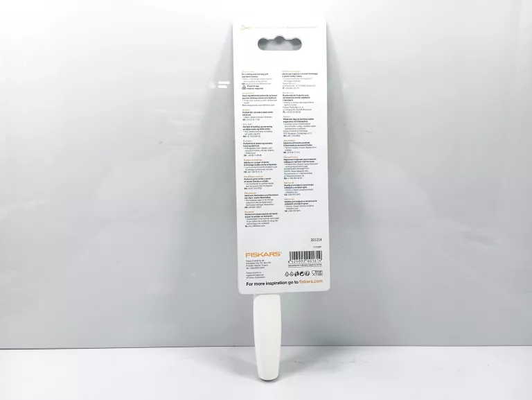 FISKARS NÓŻ KUCHENNY DO KROJENIA SERA OSTRY PROFESJONALNY BIAŁY 24CM FF