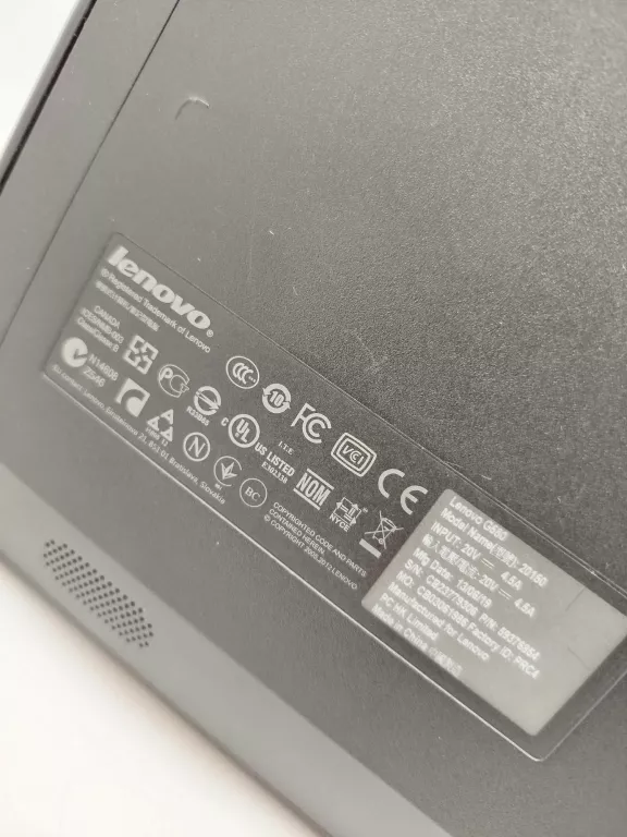 LAPTOP LENOVO LENOVO G580 I7 12GB RAM SSD 1TB WINDOWS 10