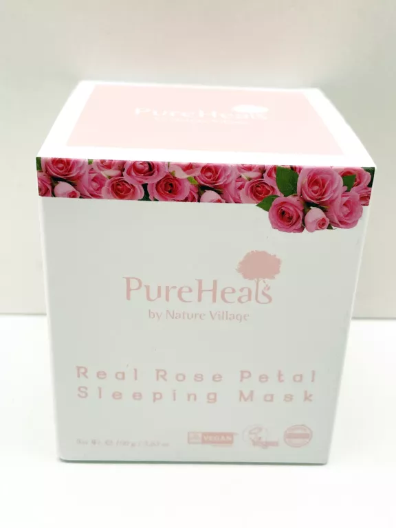 PUREHEALS REAL ROSE PETAL SLEEPING MASK 100G