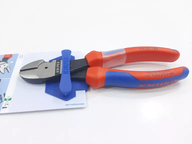 KNIPEX SZCZYPCE TNĄCE BOCZNE 180 MM 74 02 180