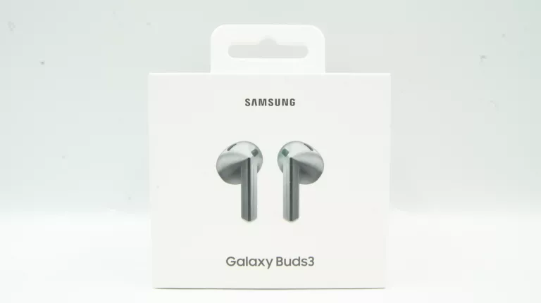 SŁUCHAWKI SAMSUNG GALAXY BUDS 3 KOMPLET JAK NOWE SREBRNE