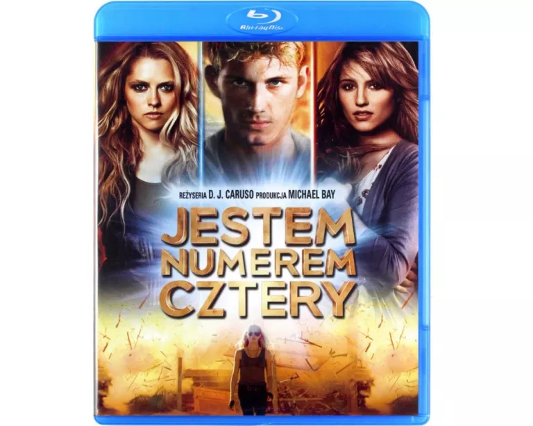 JESTEM NUMEREM CZTERY (DISNEY) [BLU-RAY] FOLIA