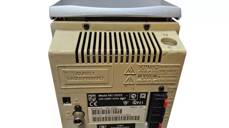 WIEŻA PHILIPS MODEL MC-20/22 + GŁOŚNIKI PHILIPS