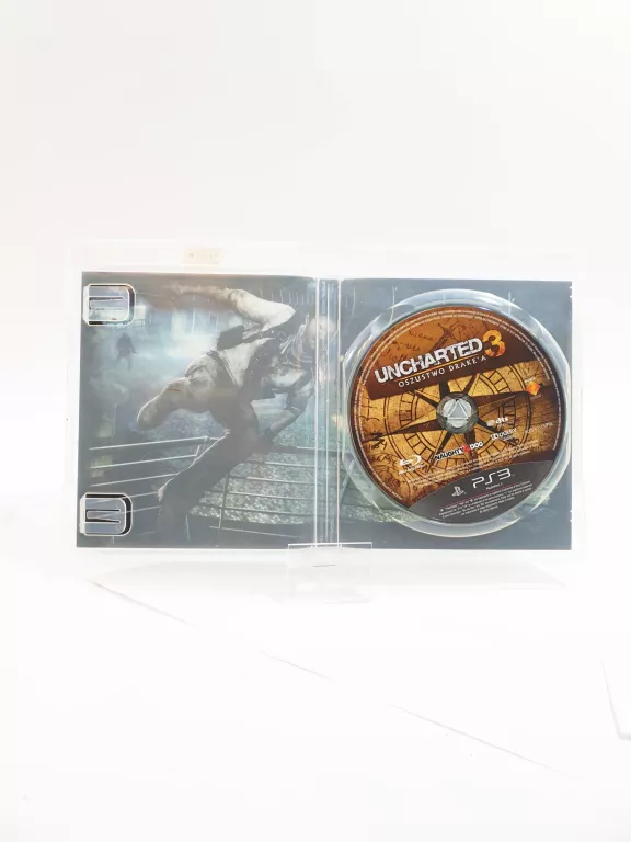 GRY PS3 UNCHARTED3 OSZUSTWO DRAKE'A