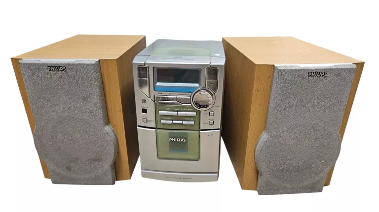 WIEŻA PHILIPS MODEL MC-20/22 + GŁOŚNIKI PHILIPS