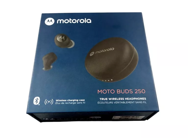 SŁUCHAWKI BEZPRZEWODOWE DOKANAŁOWE MOTOROLA VERVEBUDS 250 TRUE WIRELESS