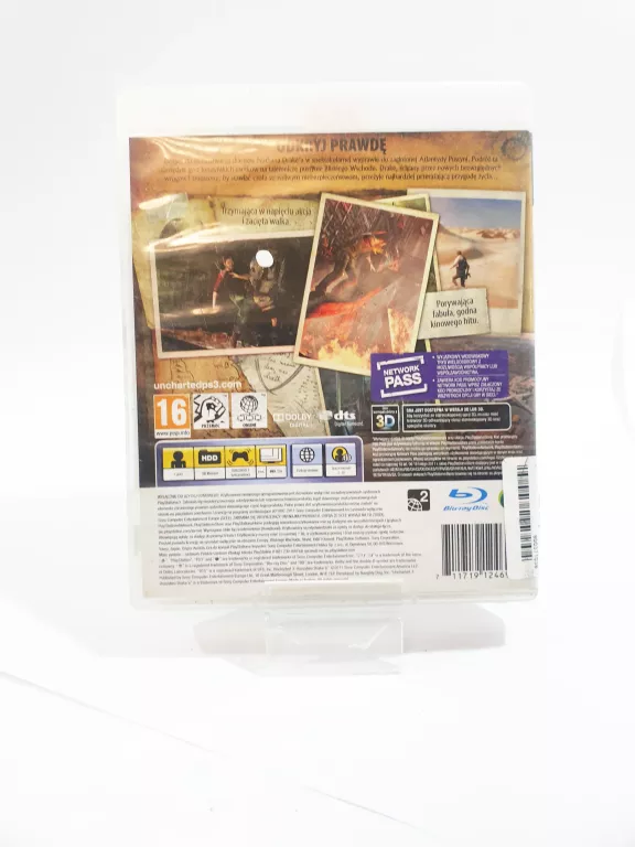 GRY PS3 UNCHARTED3 OSZUSTWO DRAKE'A