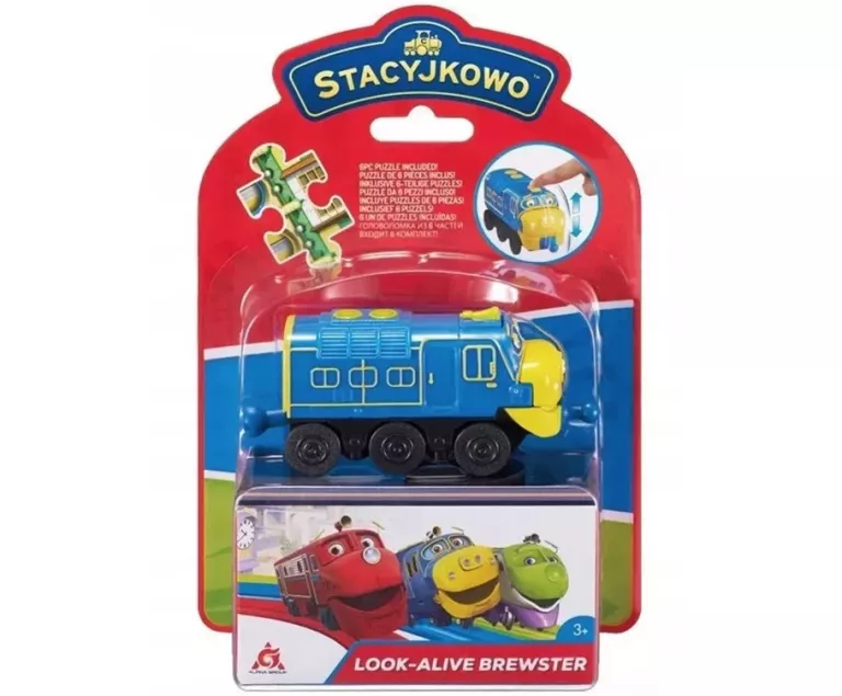 STACYJKOWO LOKOMOTYWA BRUNO NA BATERIE