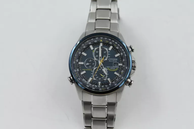 CITIZEN ECO-DRIVE BLUE ANGELS H800-S081157 CHRONORADIOWY, SOLAR, KOMPLET