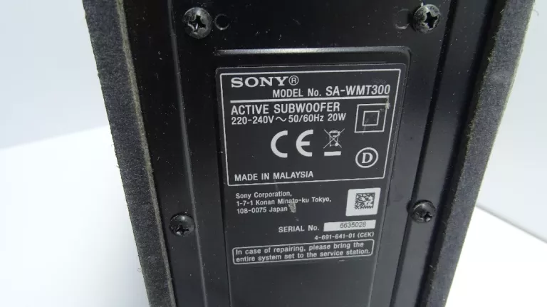 SOUNDBAR SONY HT-MT300 NFC BLUETOOTH