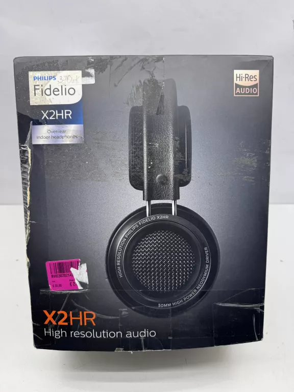 PHILIPS FIDELIO X2HR SŁUCHAWKI PRZEWODOWE NAUSZNE