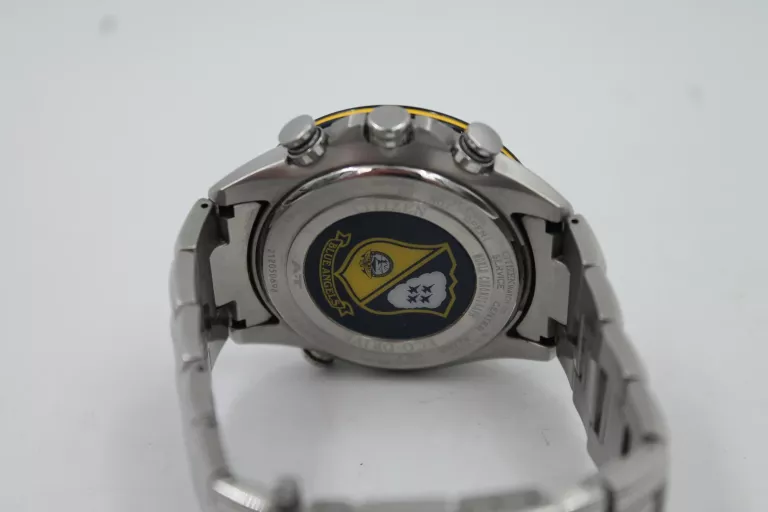CITIZEN ECO-DRIVE BLUE ANGELS H800-S081157 CHRONORADIOWY, SOLAR, KOMPLET