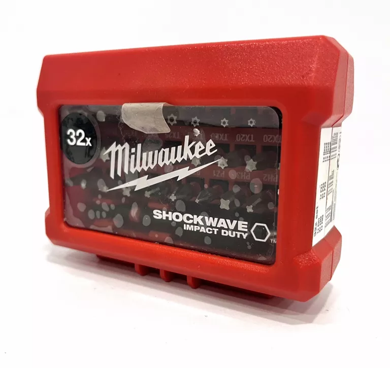 MILWAUKEE BITY ZESTAW SHOCKWAVE W KASECIE 32SZT 4932464240