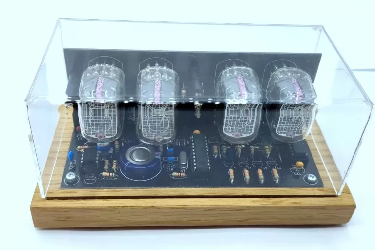 ZEGAR LAMPOWY NIXIE 4X IN-12