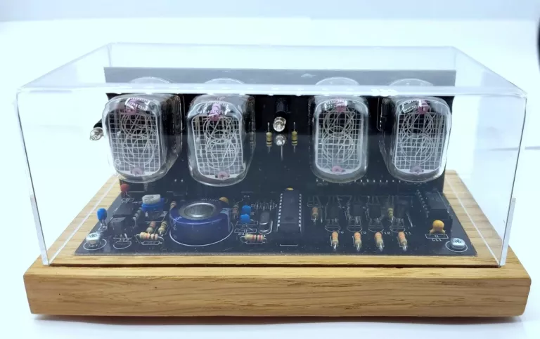 ZEGAR LAMPOWY NIXIE 4X IN-12