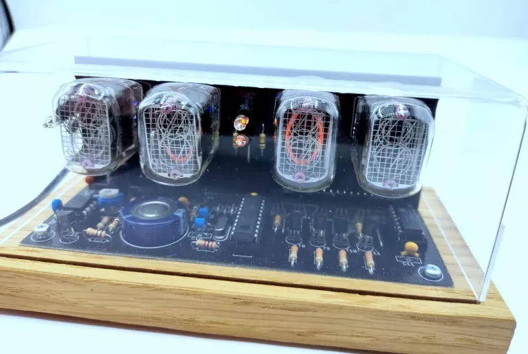 ZEGAR LAMPOWY NIXIE 4X IN-12