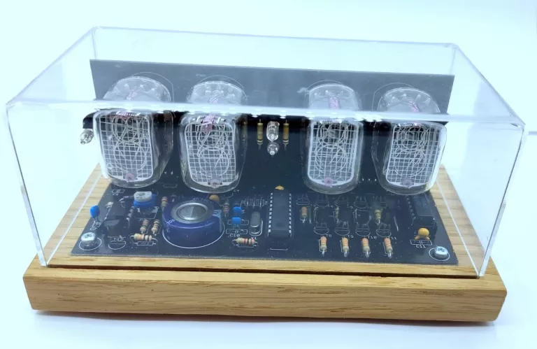 ZEGAR LAMPOWY NIXIE 4X IN-12