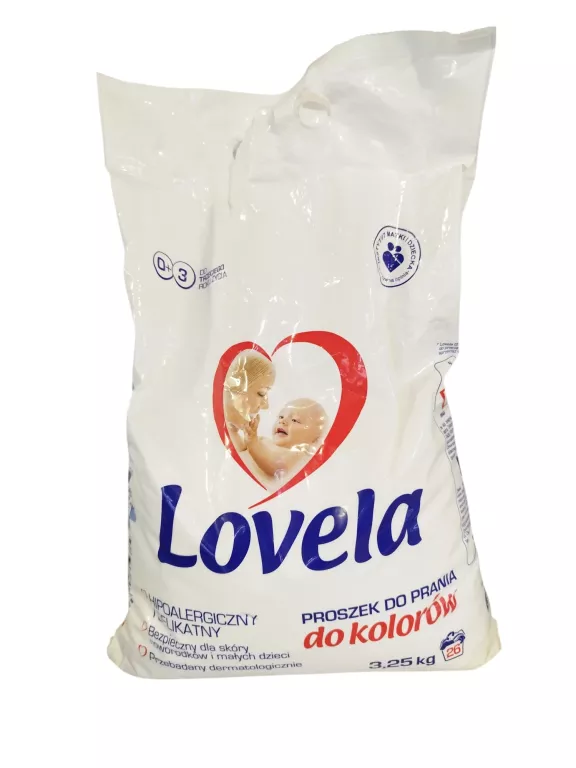 PROSZEK DO PRANIA KOLORÓW LOVELA 3,25KG