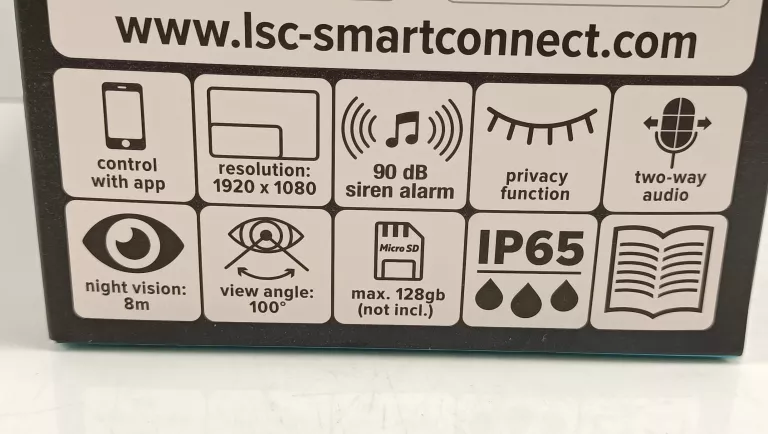 KAMERA OBROTOWA ZEWNĘTRZNA LSC SMART CONNECT