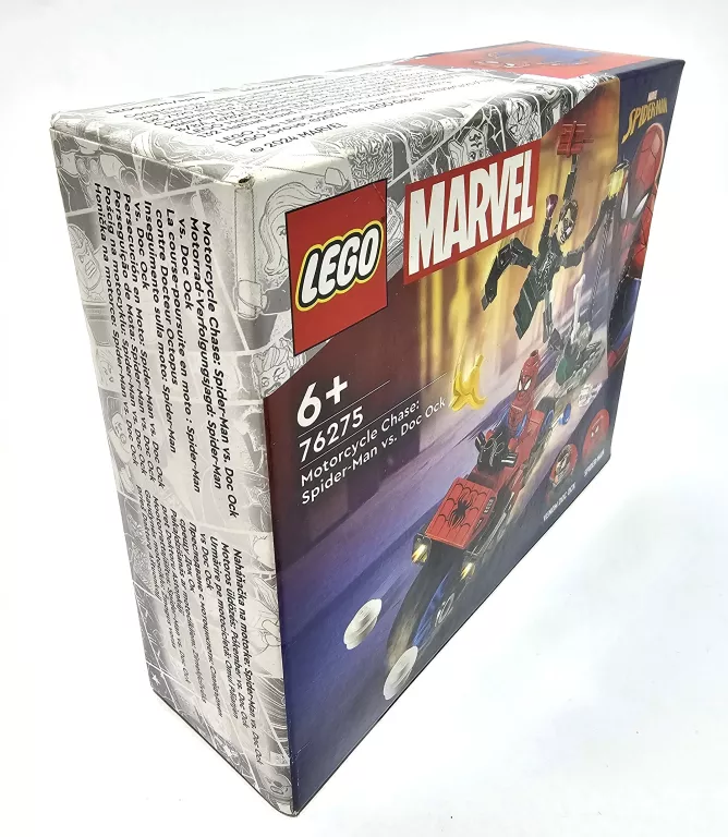 LEGO 76275 MARVEL POŚCIG NA MOTOCYKLU: SPIDER-MAN