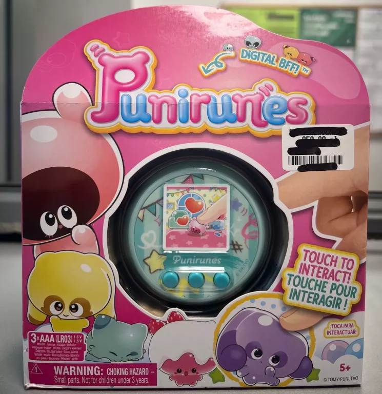 INTERAKTYWNA ZABAWKA SPIN MASTER PUNIRUNES SQUISHY DIGITAL PET