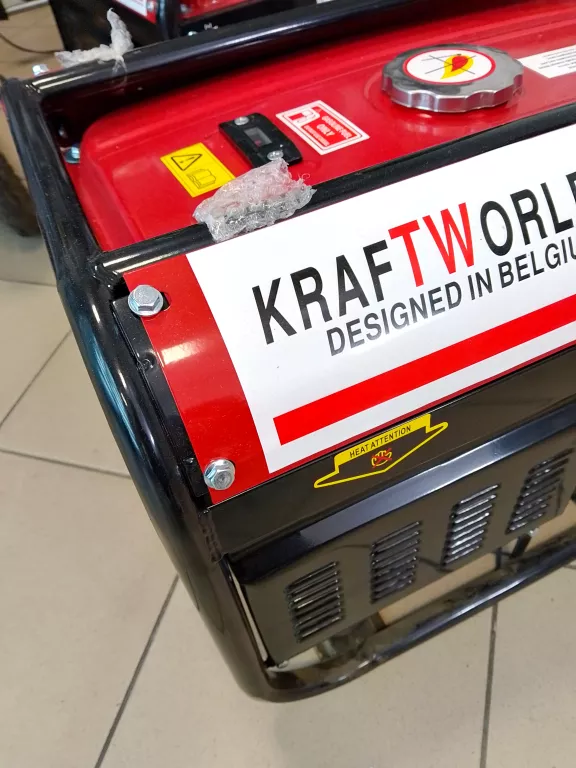 AGREGAT PRĄDOTWÓRCZY GENERATOR KRAFTWORLD KW8500 #OPIS