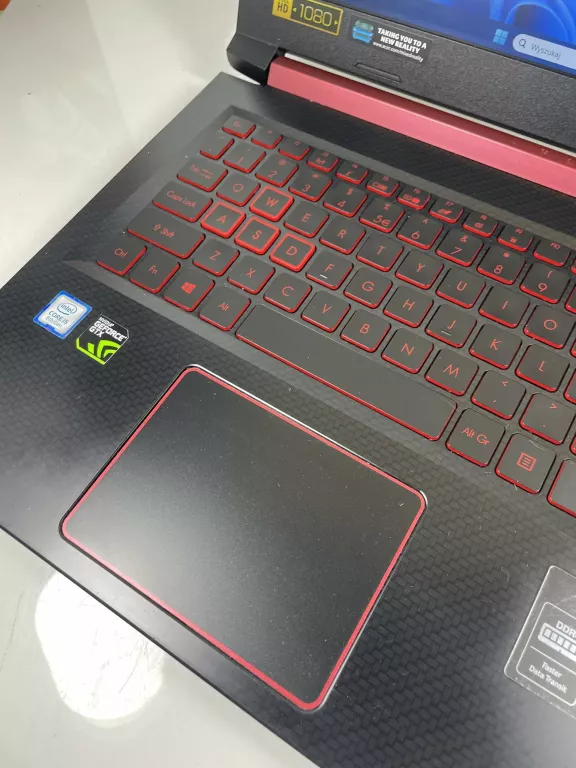 LAPTOP ACER NITRO5 I5 8300H 8/500GB SSD GTX 1050 WIN11