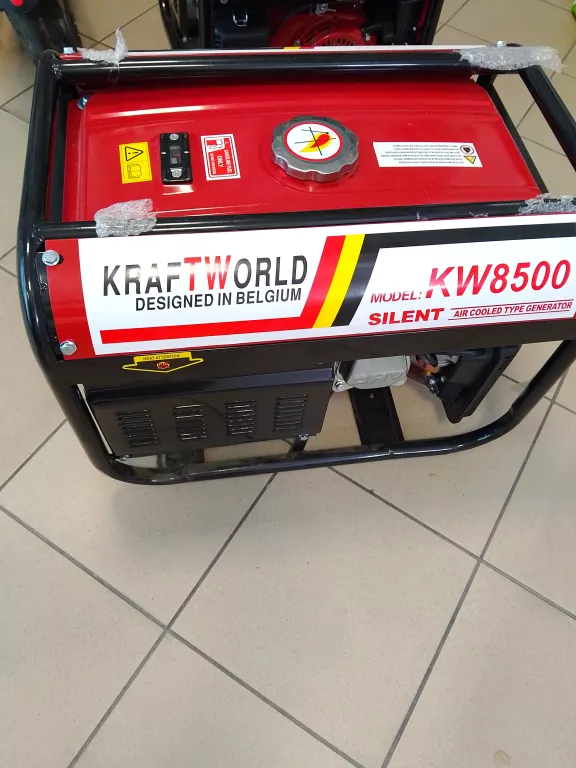 AGREGAT PRĄDOTWÓRCZY GENERATOR KRAFTWORLD KW8500 #OPIS