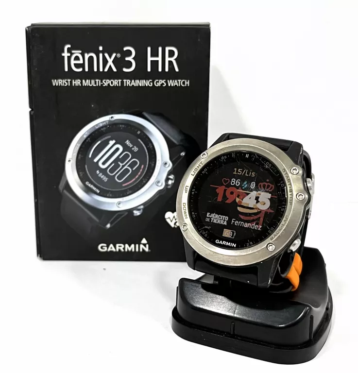 ZEGAREK SPORTOWY GARMIN FENIX 3 HR